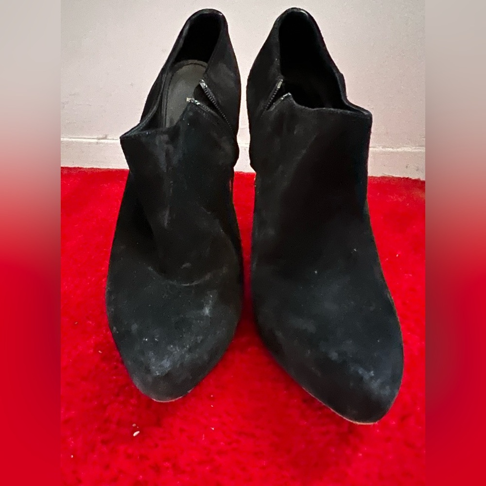 Prada suede booties